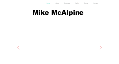 Desktop Screenshot of mikemcalpine.com